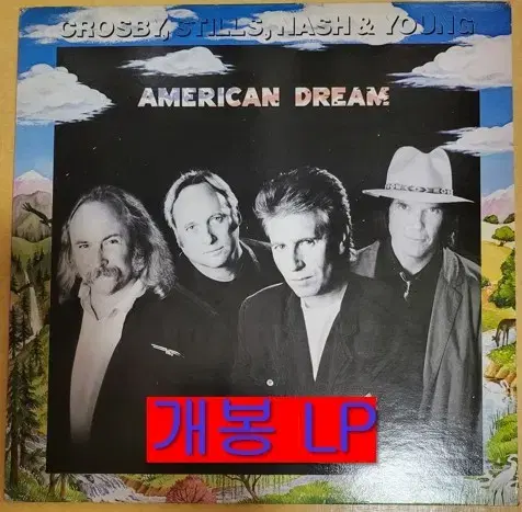 크로스비,스틸스,내시앤영 - American Dream (개봉, LP)